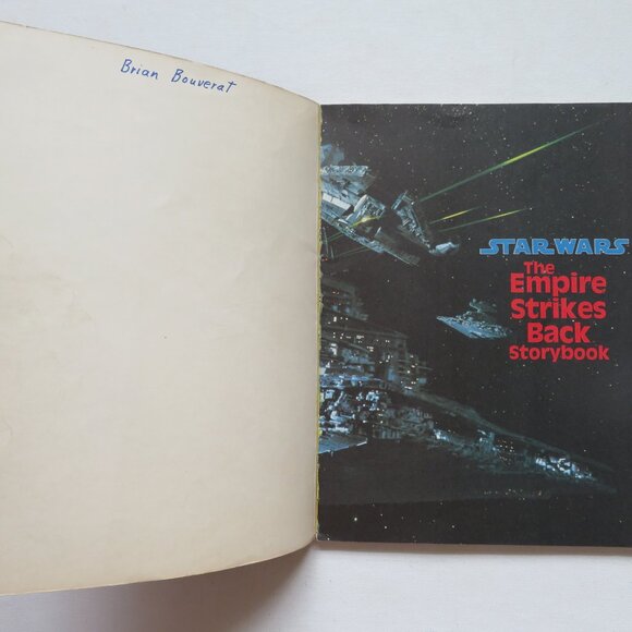 Star Wars The Empire Strikes Back Storybook 1980 SciFi Paperback Novel - Picture 3 of 7